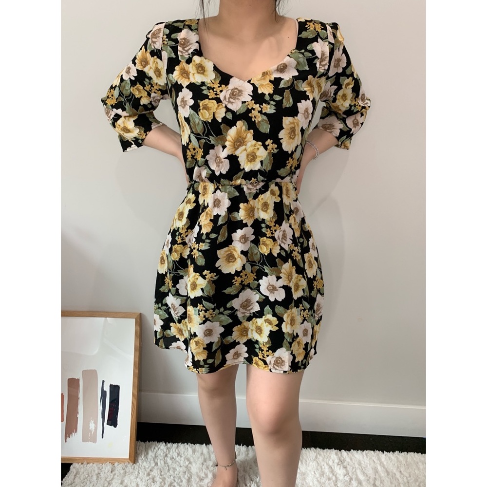 floral print mini dress from forever 21